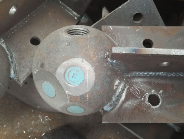 宜春螺栓球球塞，网架配件