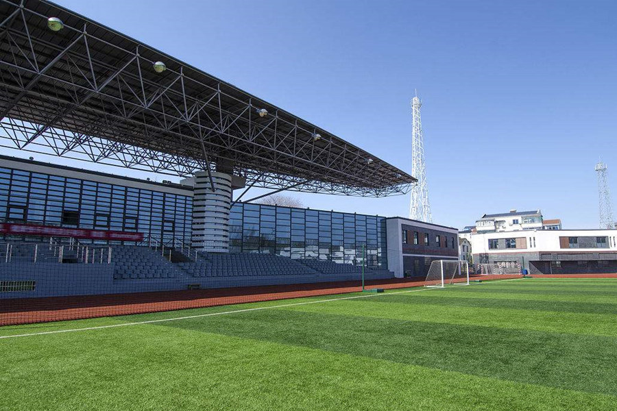 宜春体育场看台网架工程